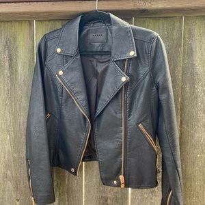 BLANK NYC faux leather jacket